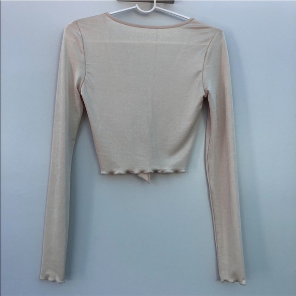 Ruched drawstring top - Picture 4 of 4